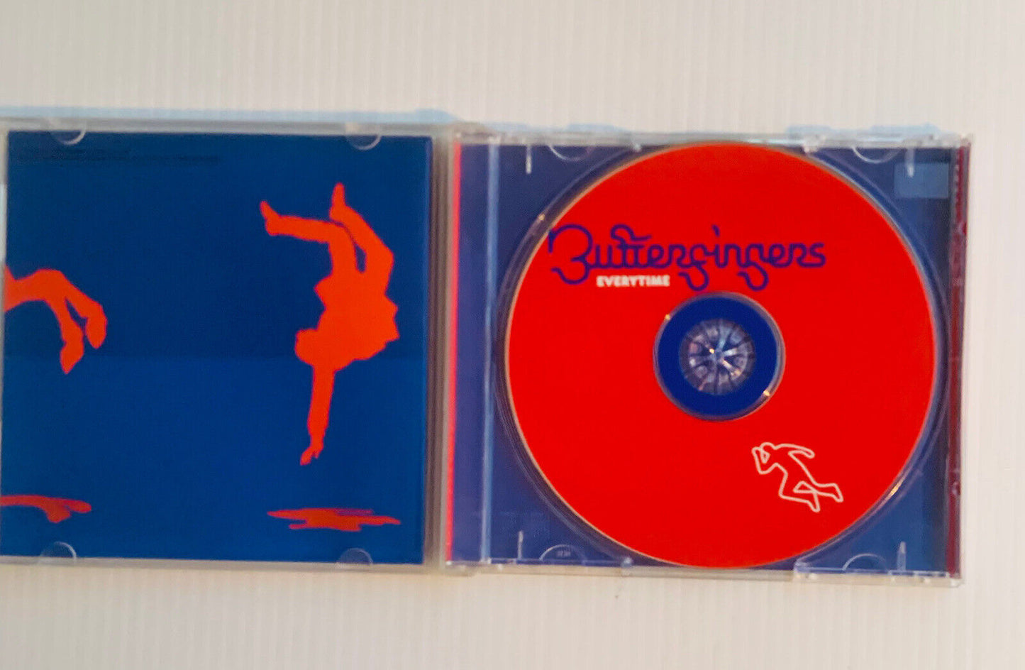 CD Everytime BUTTERFINGERS Audio Music Album 4 Tracks 2002