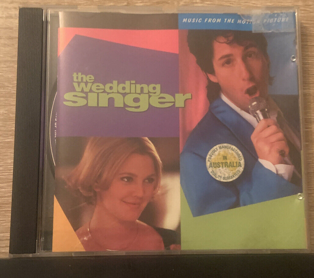 CD THE WEDDING SINGER Music From The Motion Picture Adam Sander Drew Barrymore
