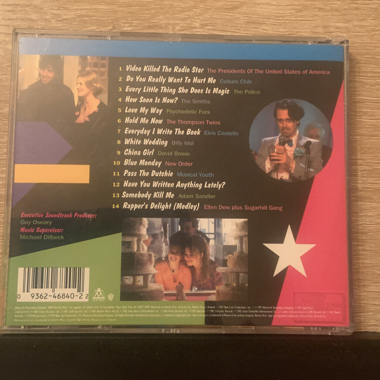 CD THE WEDDING SINGER Music From The Motion Picture Adam Sander Drew Barrymore