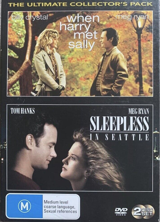 2 DVD Set When Harry Met Sally Sleepless In Seattle Ultimate Collectors Edition