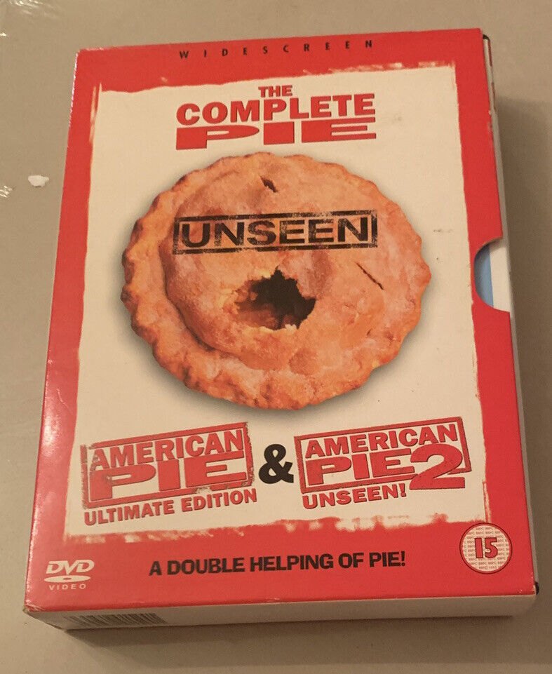 DVD Box Set American Pie & American Pie 2 Cult Comedy R2 Classic 2002 2 Disc