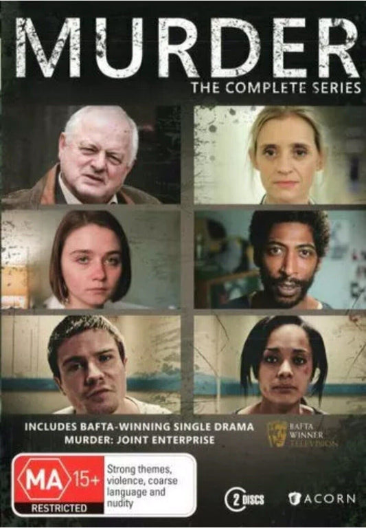 DVD MURDER The Complete SeriesSebastian Armesto Jessica Barden 2 Disc Set NEW