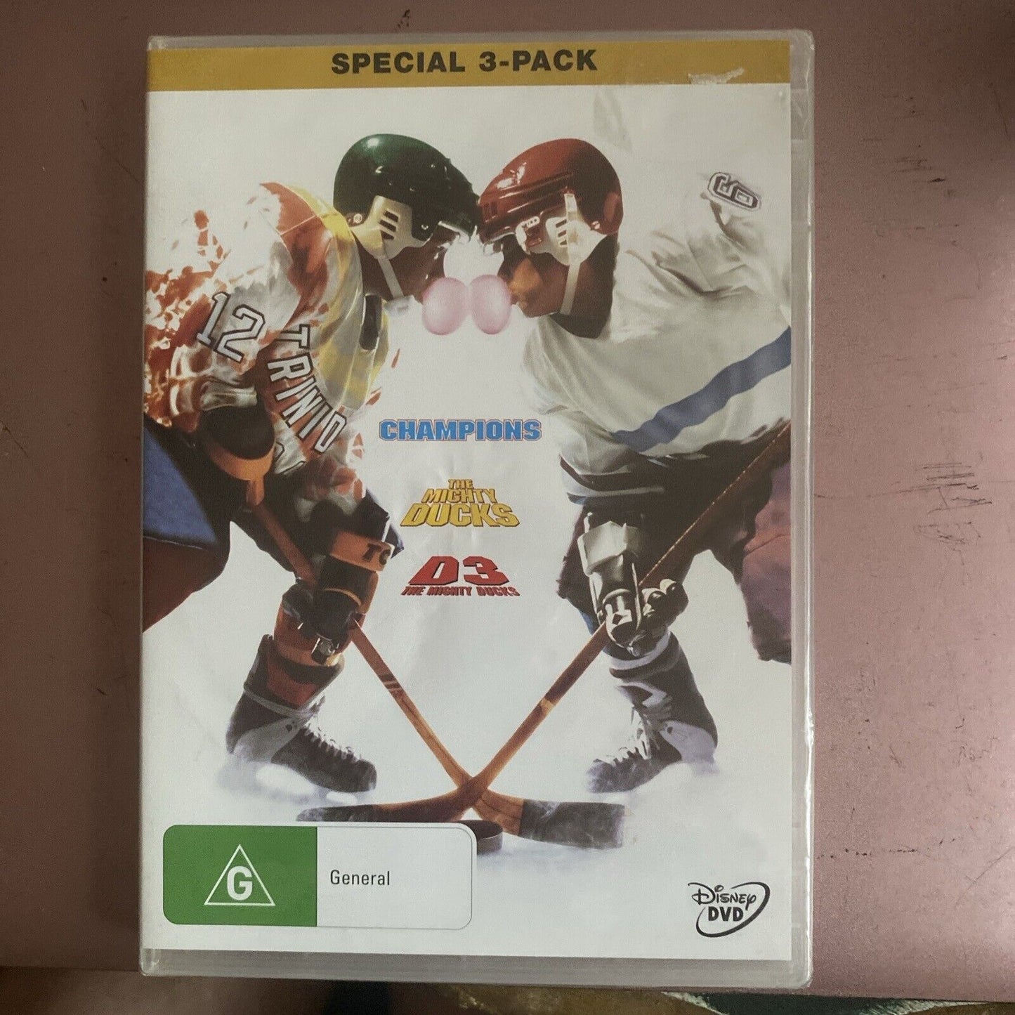 3 Disc Set DVD THE MIGHTY DUCKS 1 2 & 3 Trilogy  Ice Hockey Estevez Unsealed