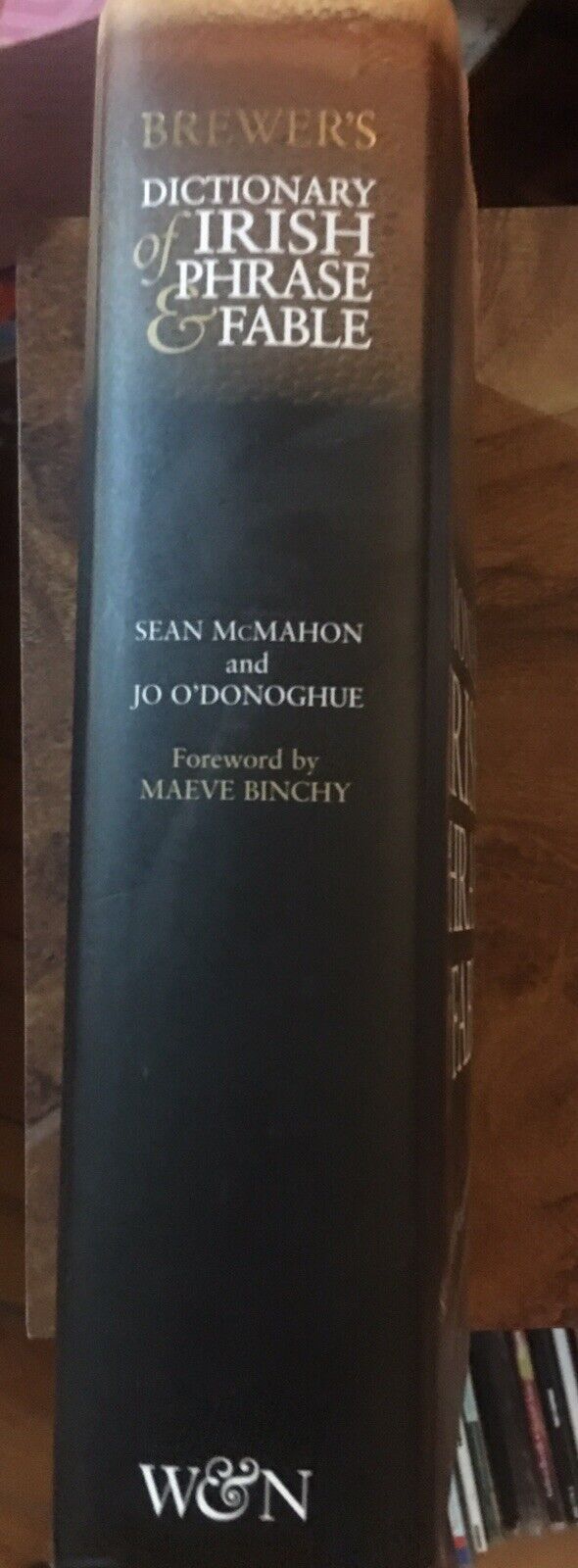 HC Book BREWERS DICTIONARY of Irish Phrase & Fable McMahon  & O'Donoghue
