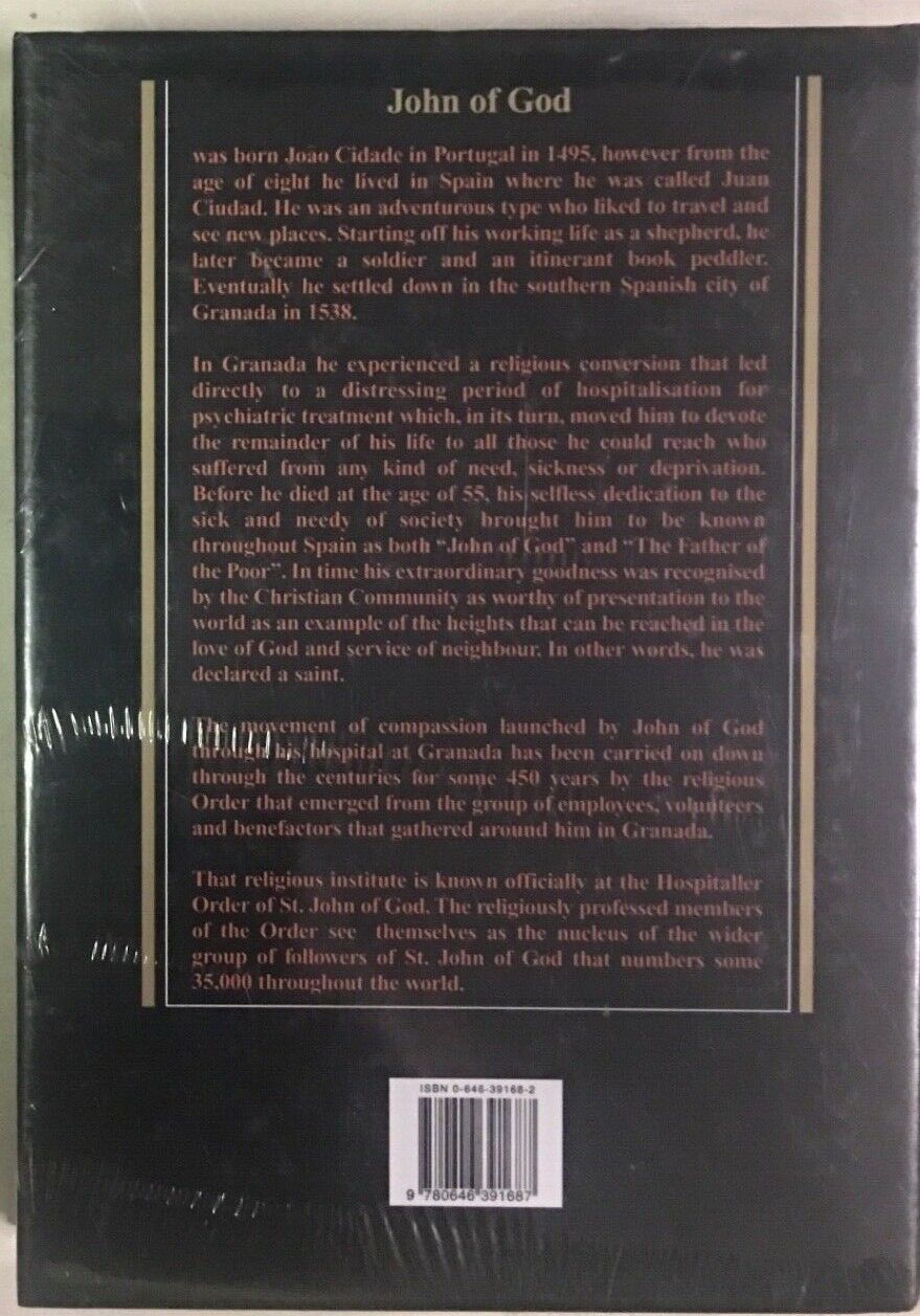 HC Book JOHN OF GOD Loco In Granada Jose Maria Javierre Catholic Book Sealed NEW