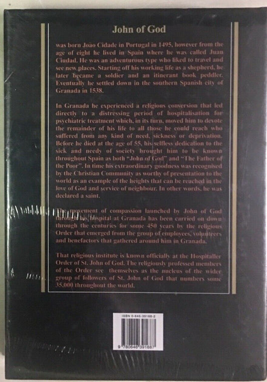 HC Book JOHN OF GOD Loco In Granada Jose Maria Javierre Catholic Book Sealed NEW