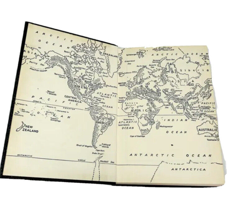 HC Book LANDS AND PEOPLES Vol 3 The World in Color HC Grolier Society 1960 Vtg