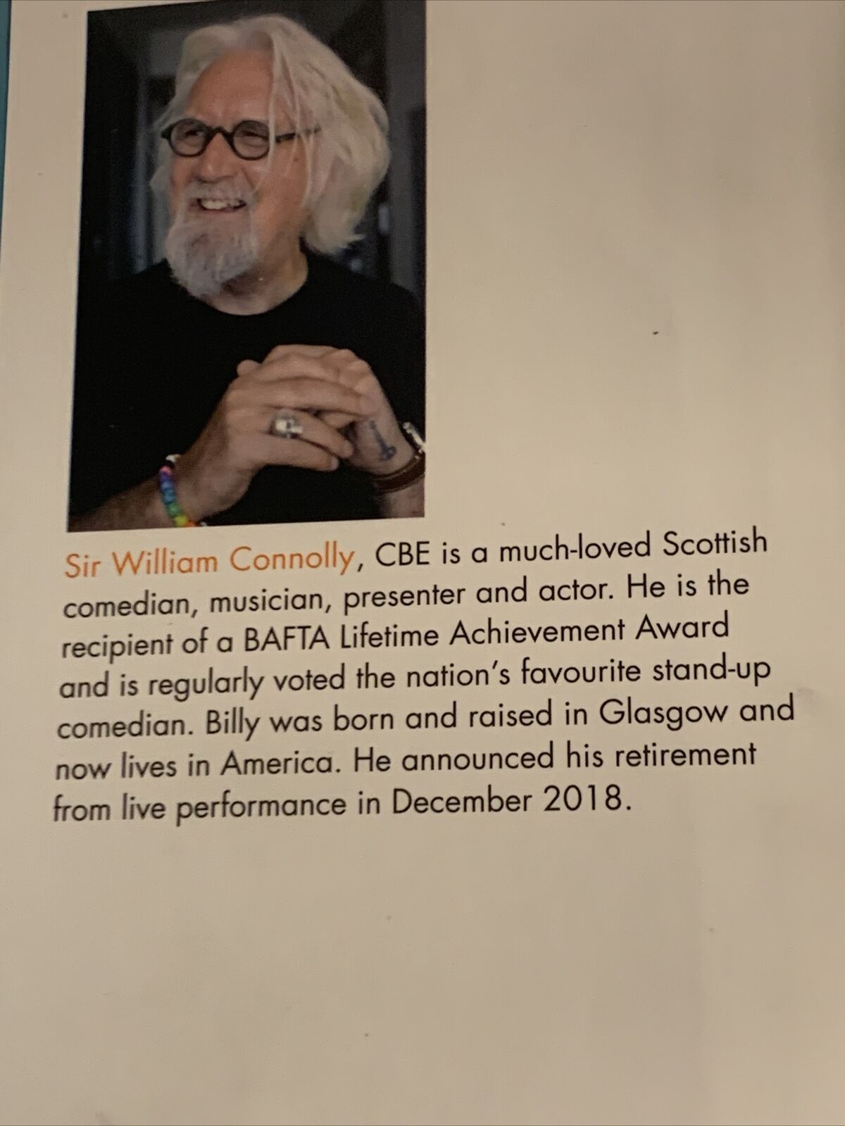 HC Book TALL TALES and WEE STORIES by Billy Connolly DJ 2019 1st Edition