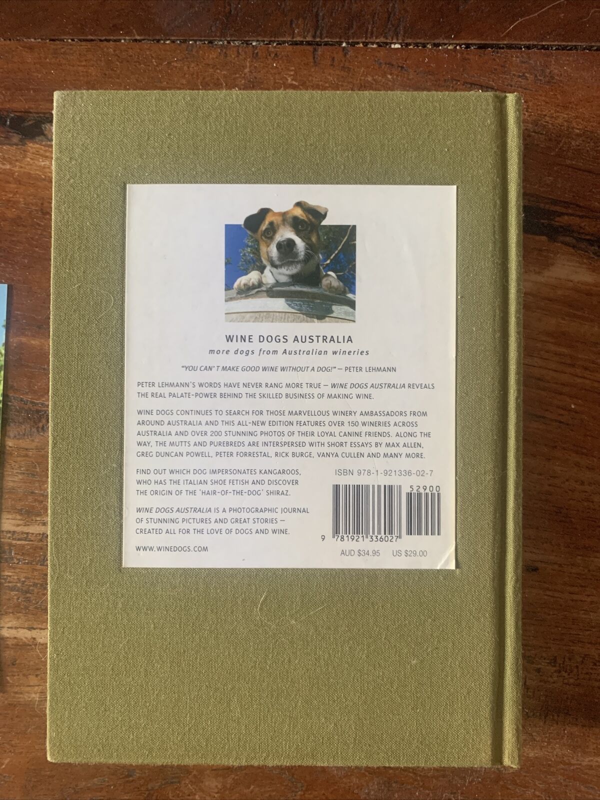 HC WINE DOGS Australia by Craig McGill & Susan Elliott MOTE DOGS reprinted 2008