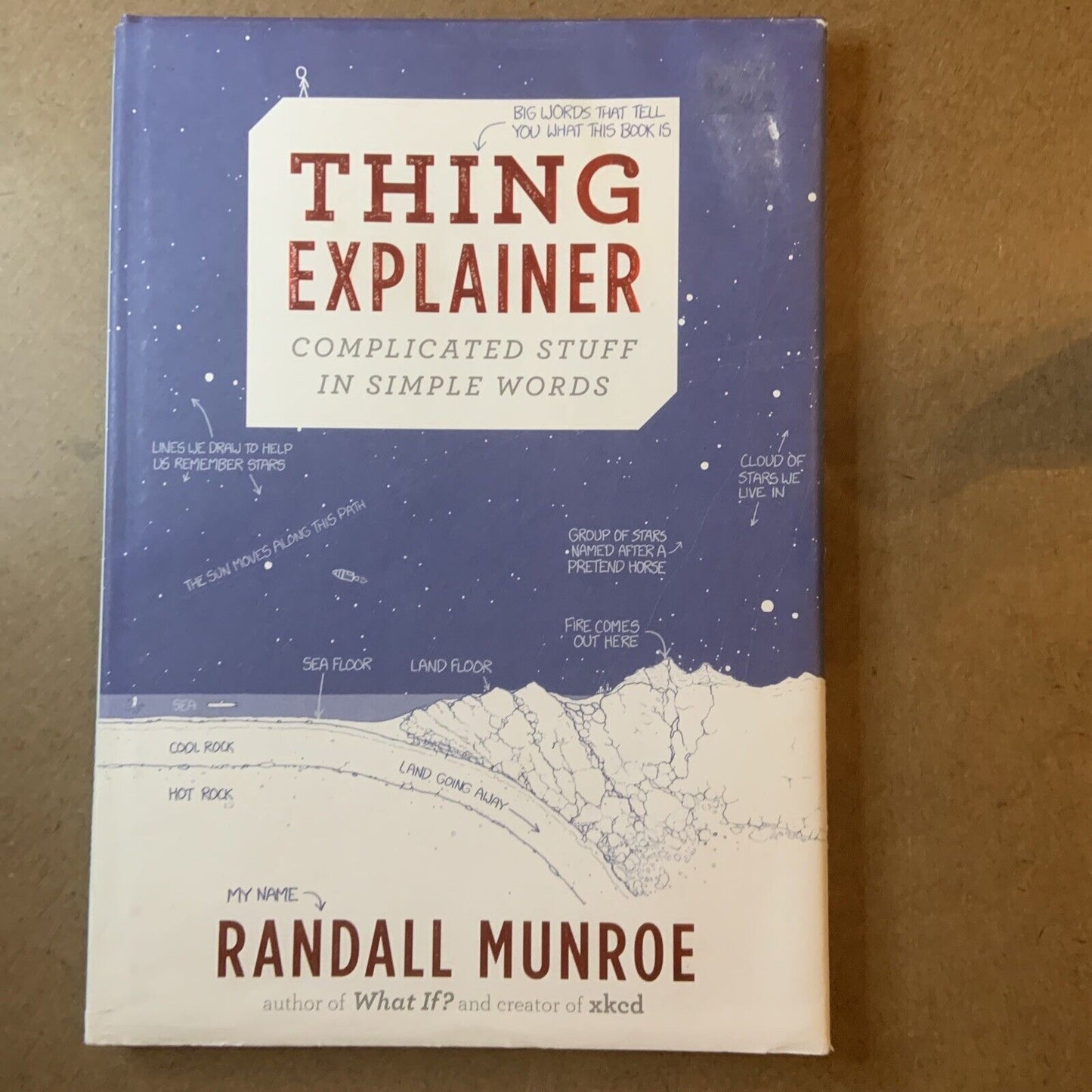 HC Book Thing Explainer Complicated Stuff in Simple Words Randall Munroe Large