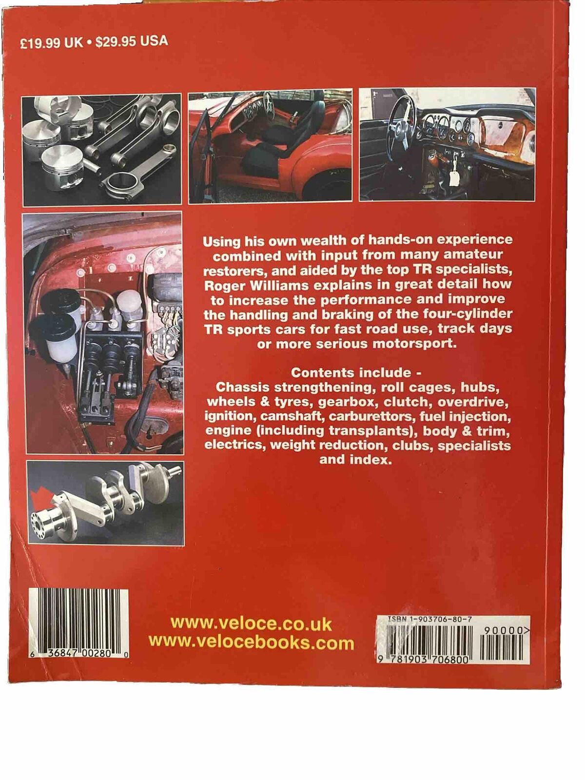 PB HOW TO IMPROVE TRIUMPH TR2-4A by Roger Williams SpeedPro Perfomance Car