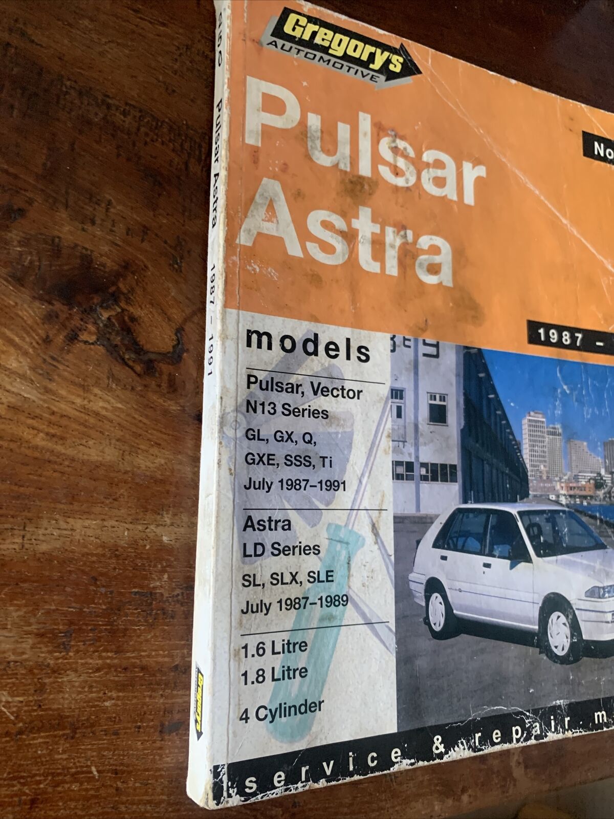 PB PULSAR ASTRA 1987 1991 Gregorys Service & Repair Manual No250 Vector 2001 Car