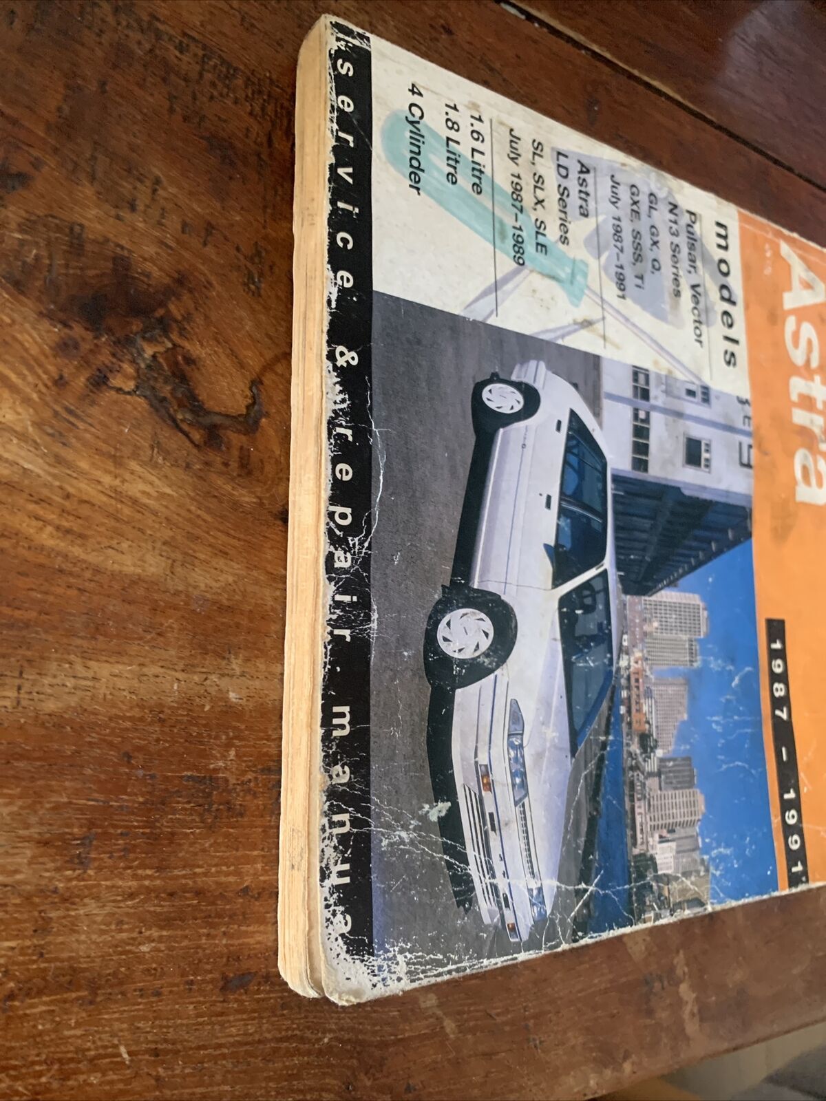 PB PULSAR ASTRA 1987 1991 Gregorys Service & Repair Manual No250 Vector 2001 Car