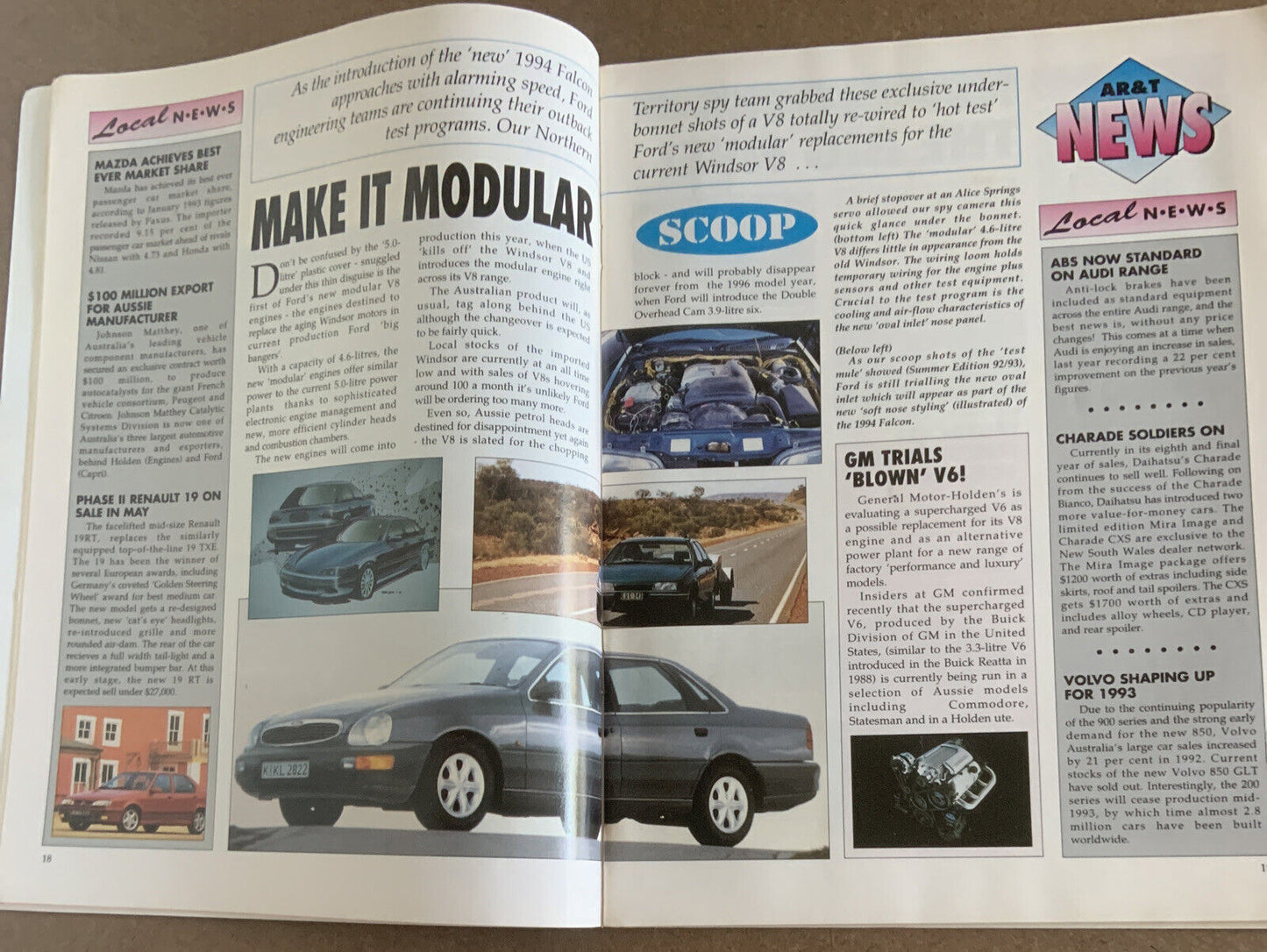 Magazine AUSTRALIAN ROAD & TRACK April 1993 Porsche 968 CS James Hardie Guide