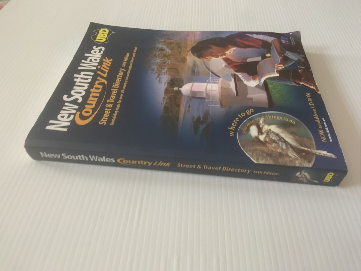 PB New South Wales COUNTRY LINK UBD Street Travel Directory 14th Ed 2002 Map NSW