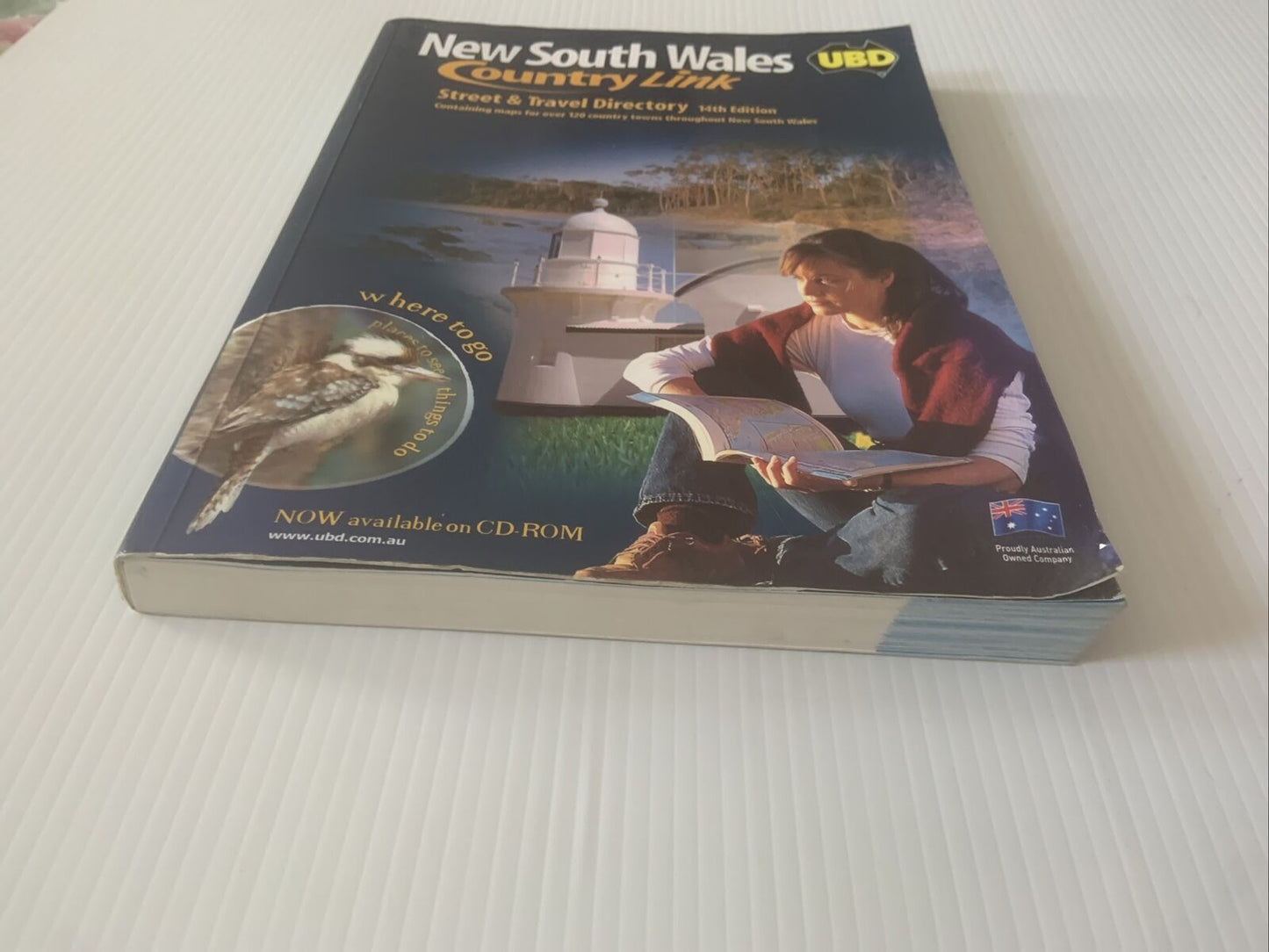PB New South Wales COUNTRY LINK UBD Street Travel Directory 14th Ed 2002 Map NSW