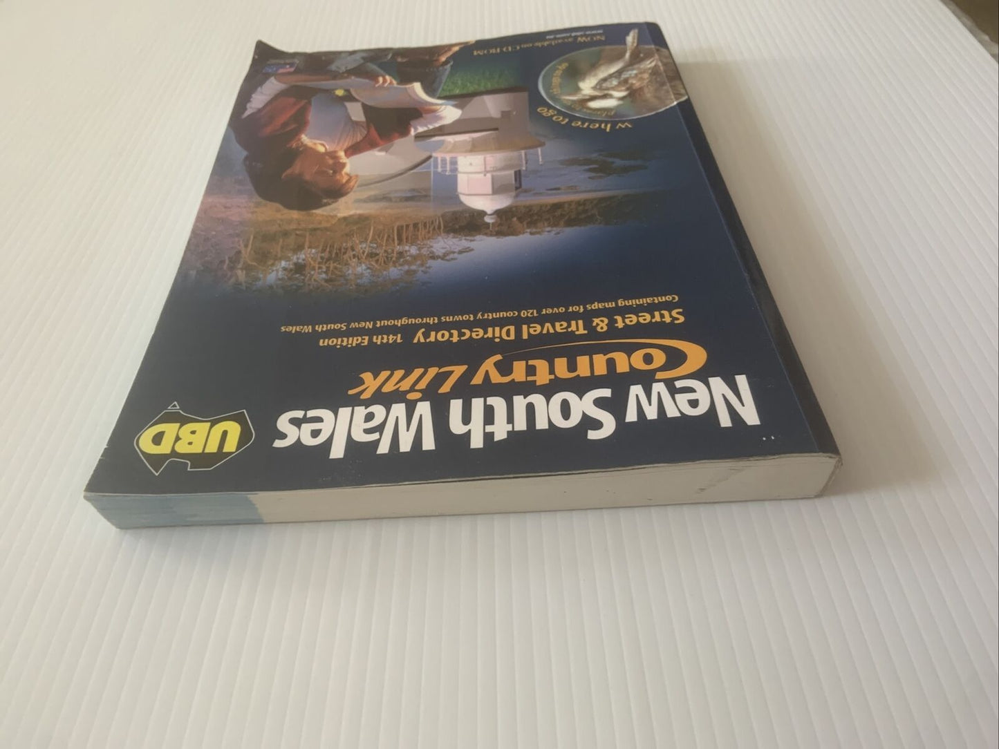 PB New South Wales COUNTRY LINK UBD Street Travel Directory 14th Ed 2002 Map NSW