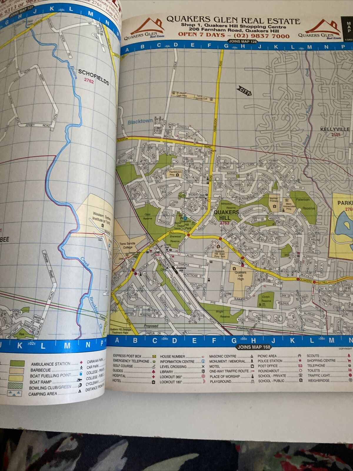 PB UBD 2001 Sydney and Blue Mountains Street Directory 37th Edition Large Maps
