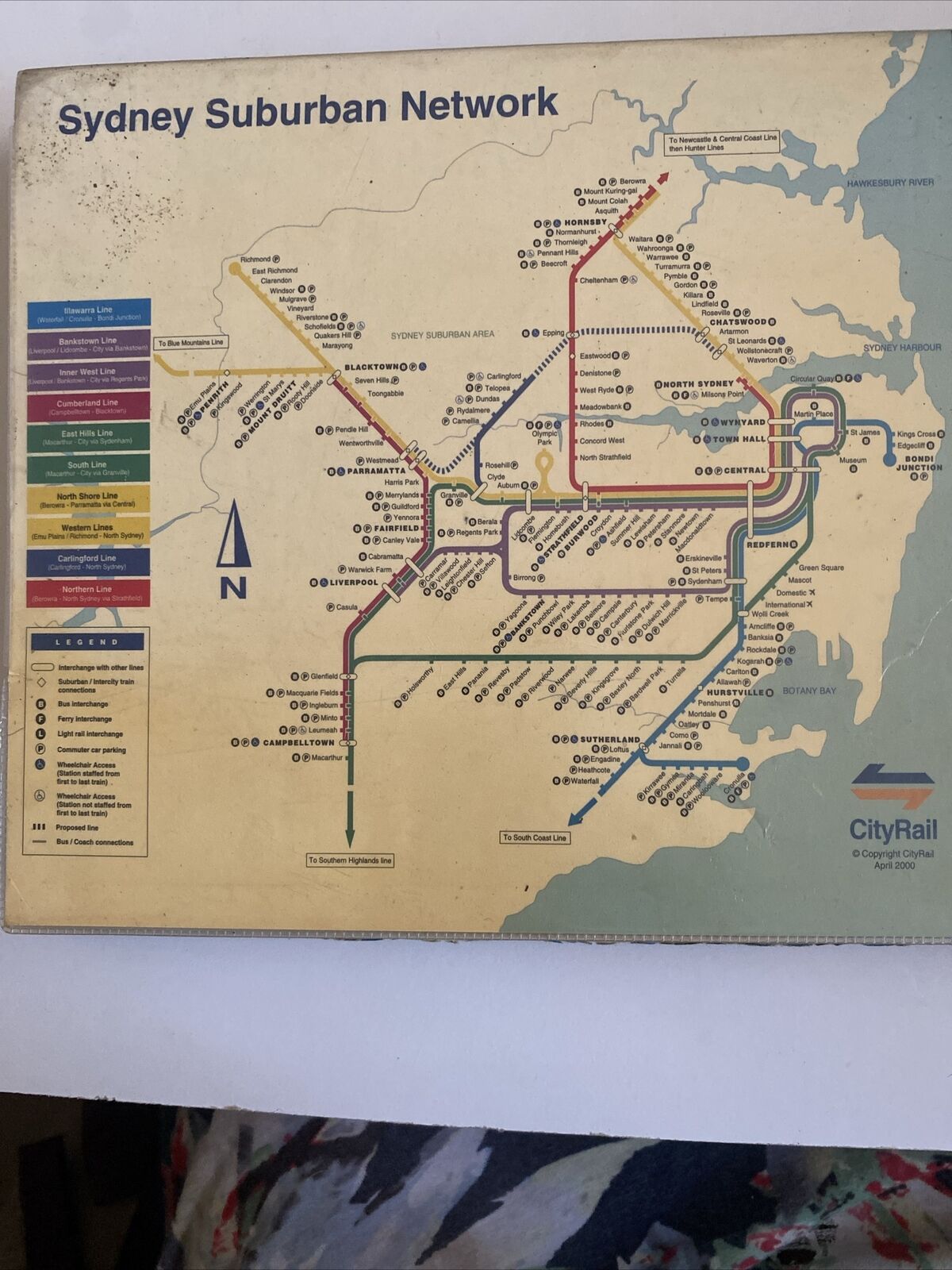 PB UBD 2001 Sydney and Blue Mountains Street Directory 37th Edition Large Maps