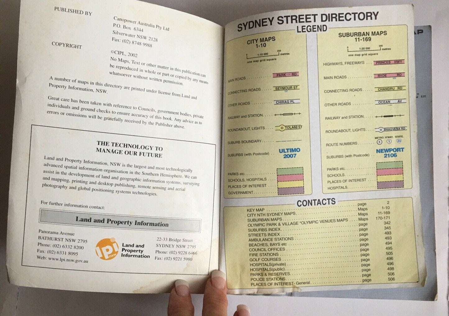 PB ROADMASTER 2003 Sydney Street Directory New Edition Good Used Condition Maps