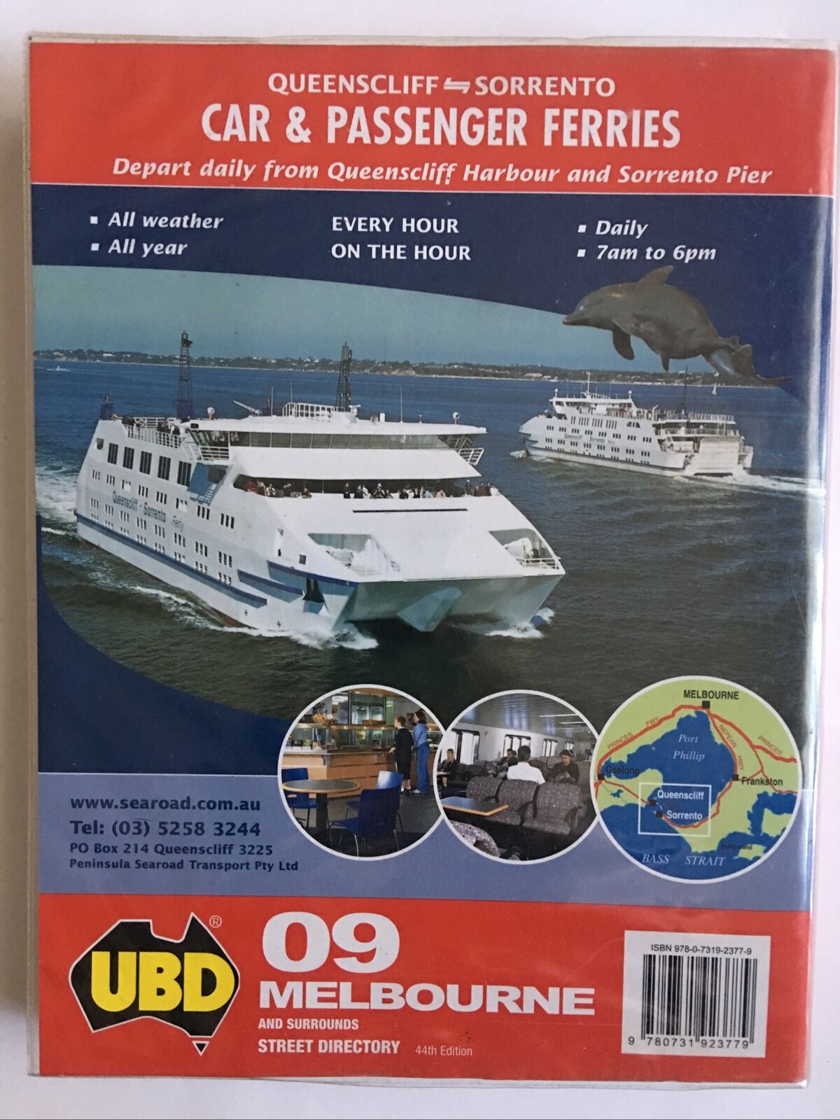 PB UBD 2009 Melbourne Street Directory by UBD PB Book 2008 Unused Condition Maps