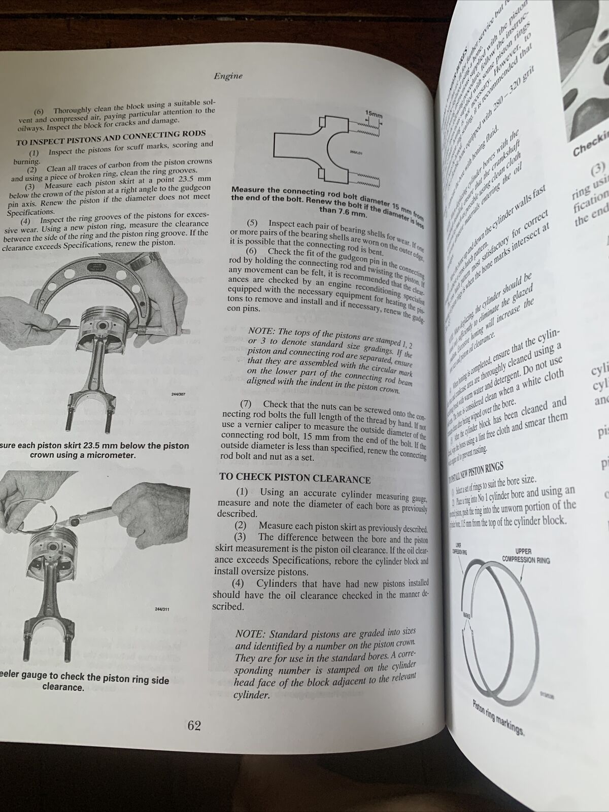 PB Toyota CAMRY APOLLO 1993 - 1997 Gregory's Service Repair Manual No 266 Car