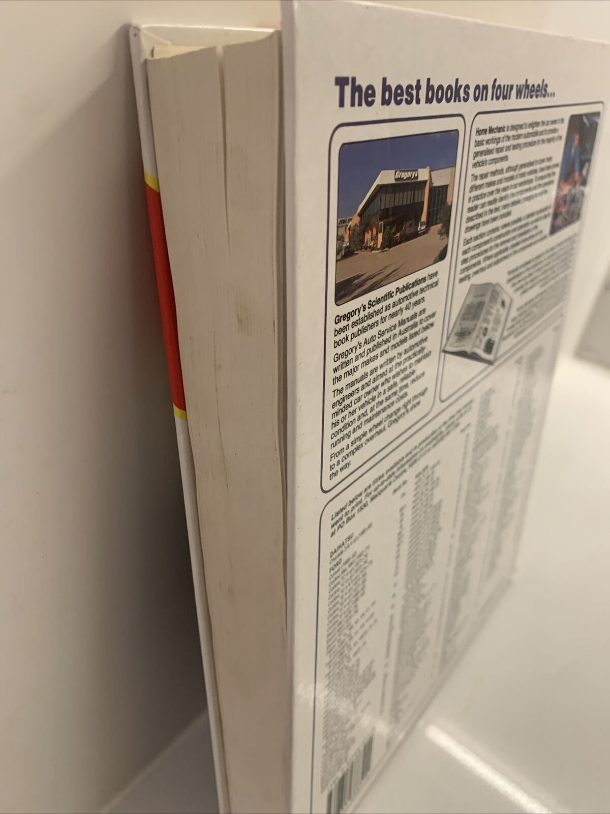 HC Gregorys HOME MECHANIC New and Expanded Updated Edition 1995 CAR REPAIRS