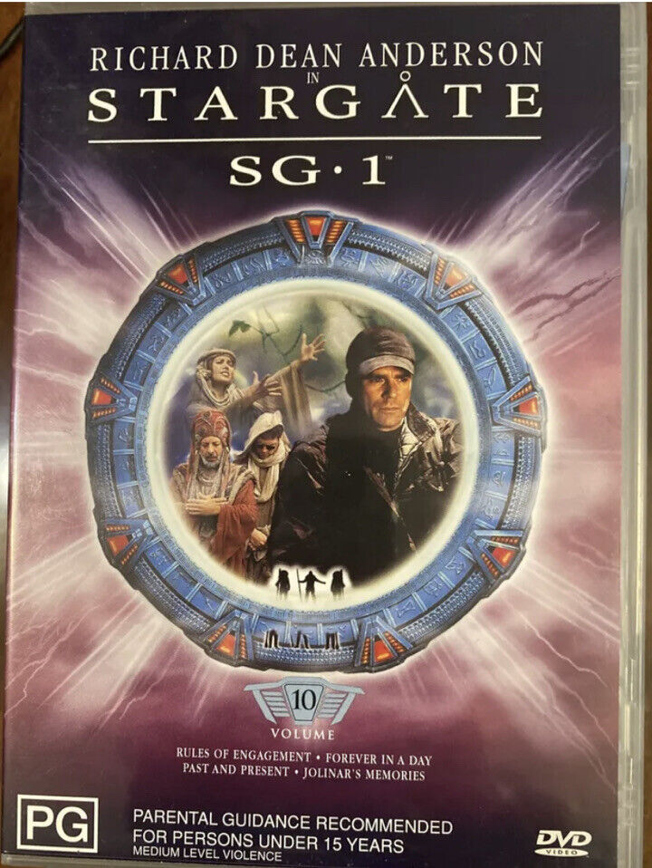 DVD Stargate SG 1 Season 3 Vol 10 Ep 9 12 Aliens Outer Space Sci Fi Action