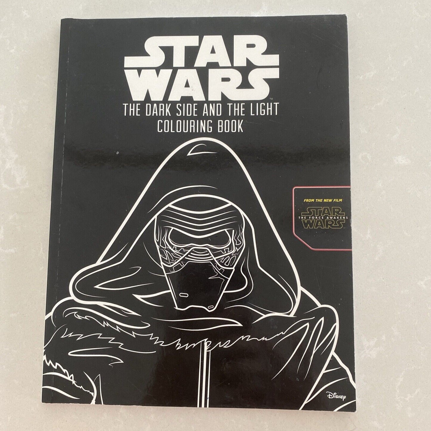 STAR WARS The Dark Side and the Light Side Colouring Book PB 2015 3 Are Coloured