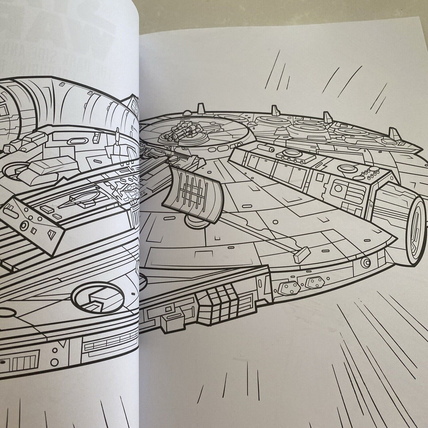 STAR WARS The Dark Side and the Light Side Colouring Book PB 2015 3 Are Coloured