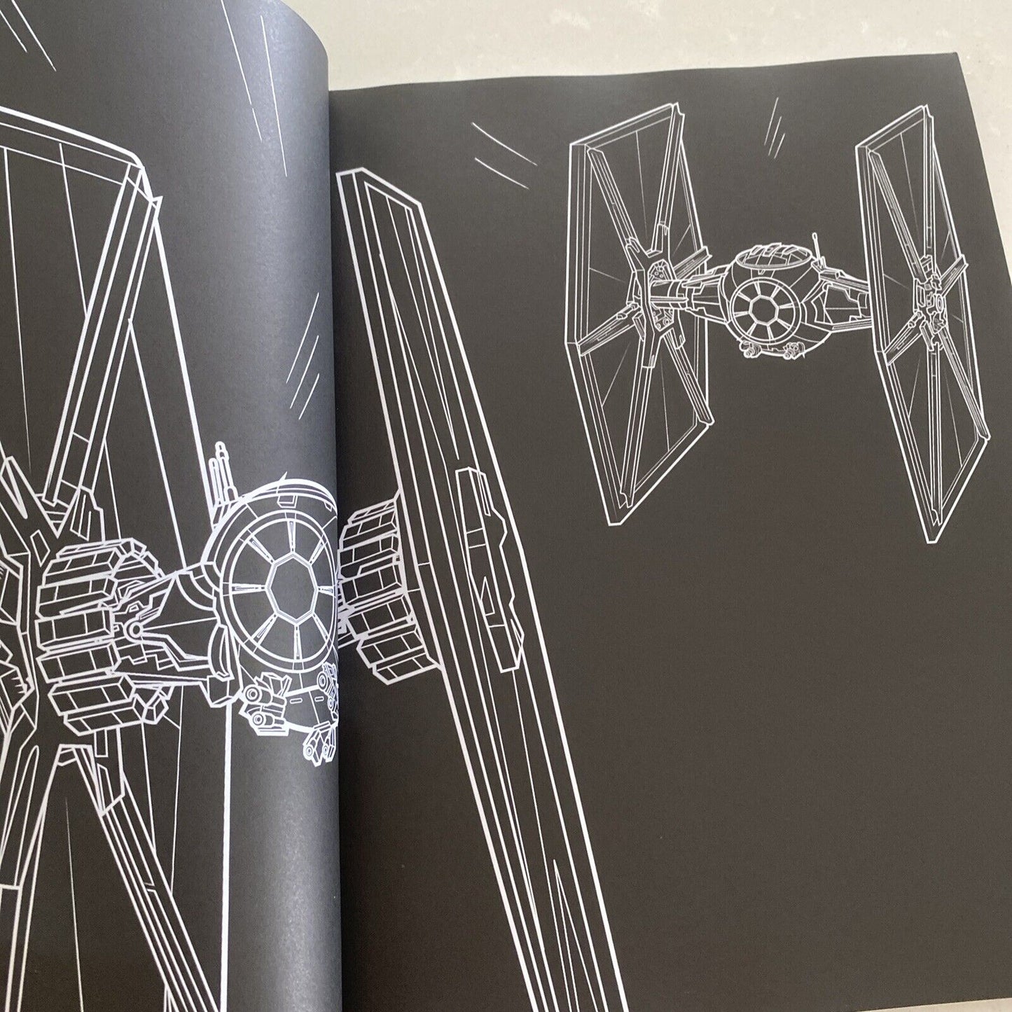 STAR WARS The Dark Side and the Light Side Colouring Book PB 2015 3 Are Coloured