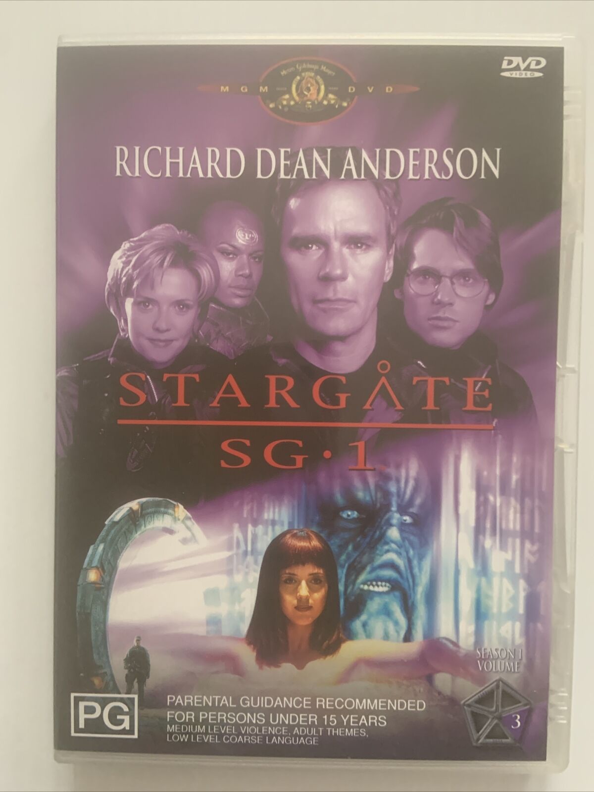 DVD STARGATE SG 1 SEASON 1 VOL 3 Episodes 9 13 Pal R4 Richard Dean Anderson