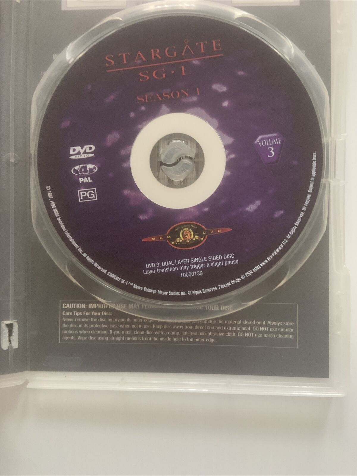 DVD STARGATE SG 1 SEASON 1 VOL 3 Episodes 9 13 Pal R4 Richard Dean Anderson