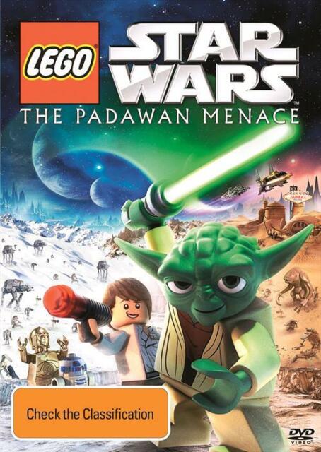 LEGO DVD Star Wars The PADAWAN MENACE Movie 2011 Sci Fi Cult Space Sealed NEW