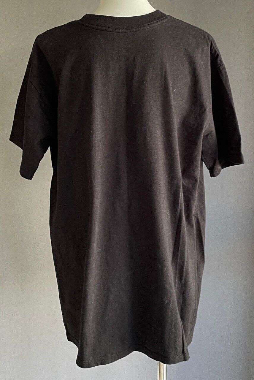 STAR WARS T Shirt "The Death Star Destroyed My Homework" Black Print Size XL NEW