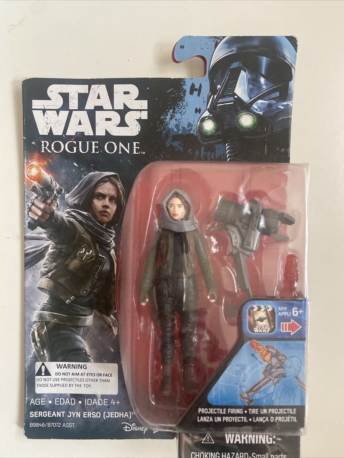 Star Wars Rogue One JEDHA Sergeant Jyn Erso Disney Hasbro Sealed NEW