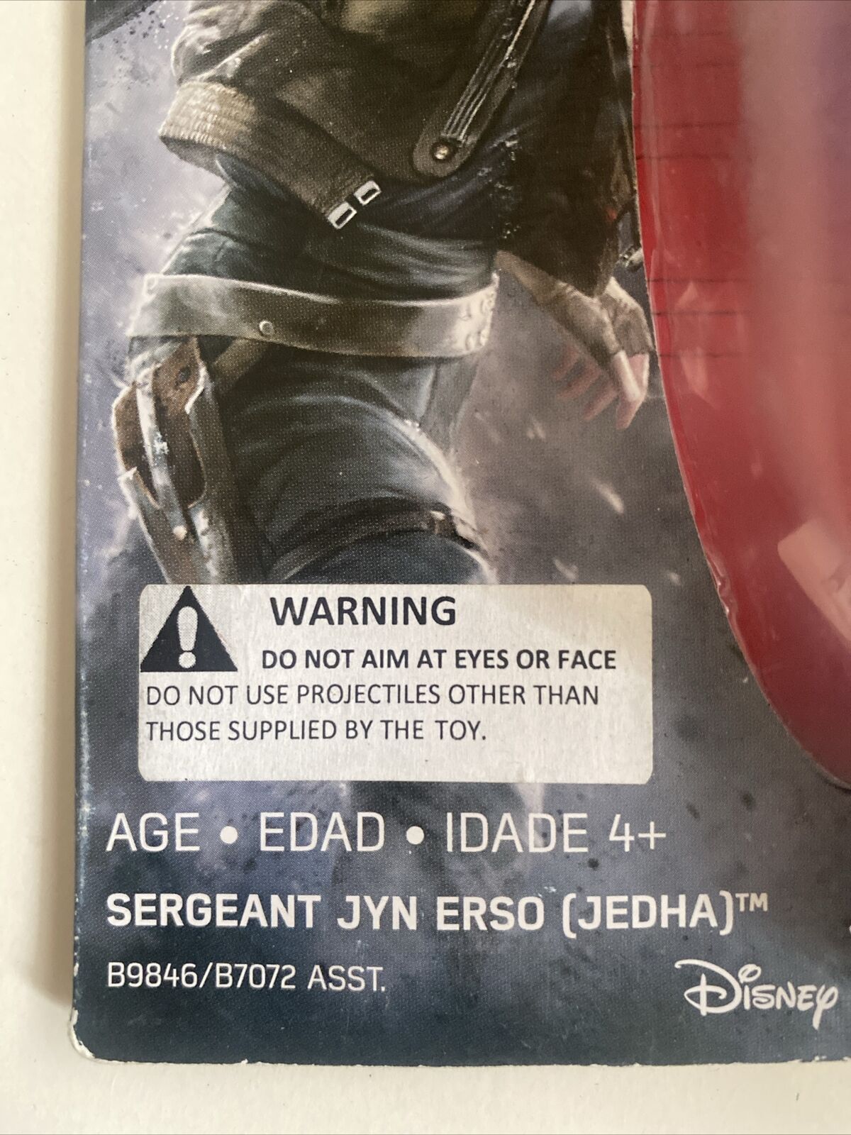 Star Wars Rogue One JEDHA Sergeant Jyn Erso Disney Hasbro Sealed NEW