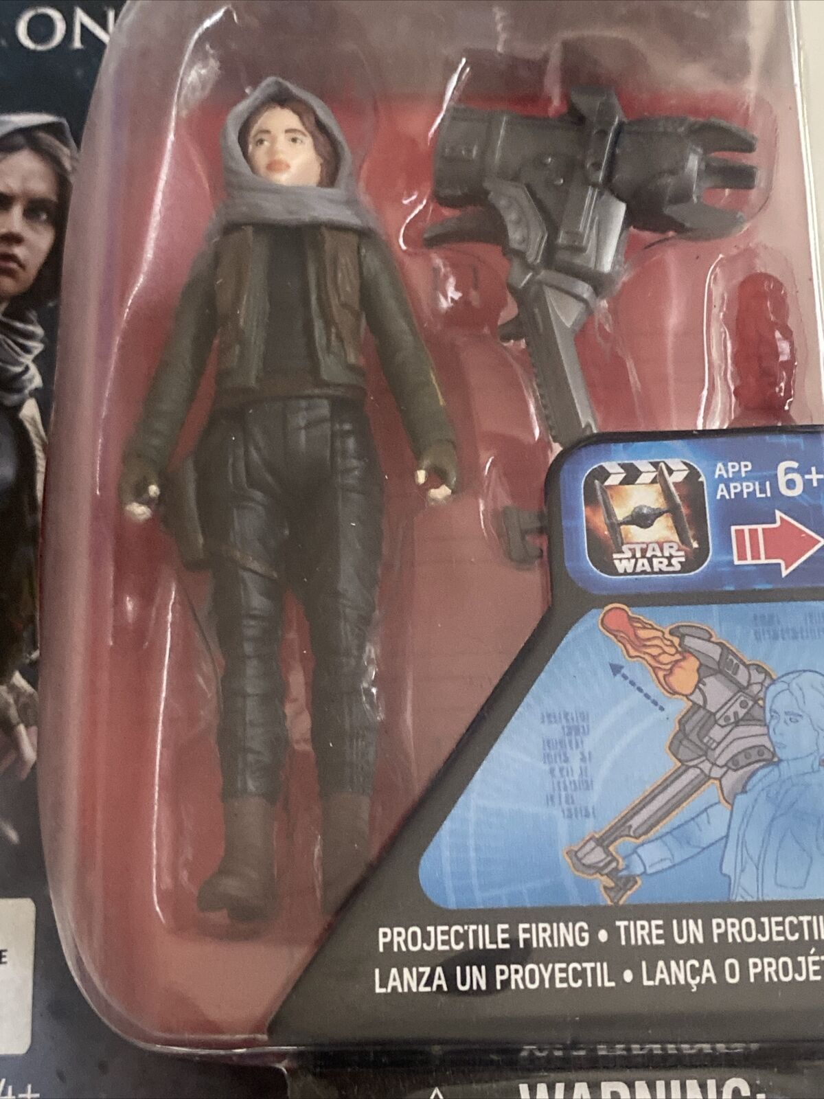 Star Wars Rogue One JEDHA Sergeant Jyn Erso Disney Hasbro Sealed NEW