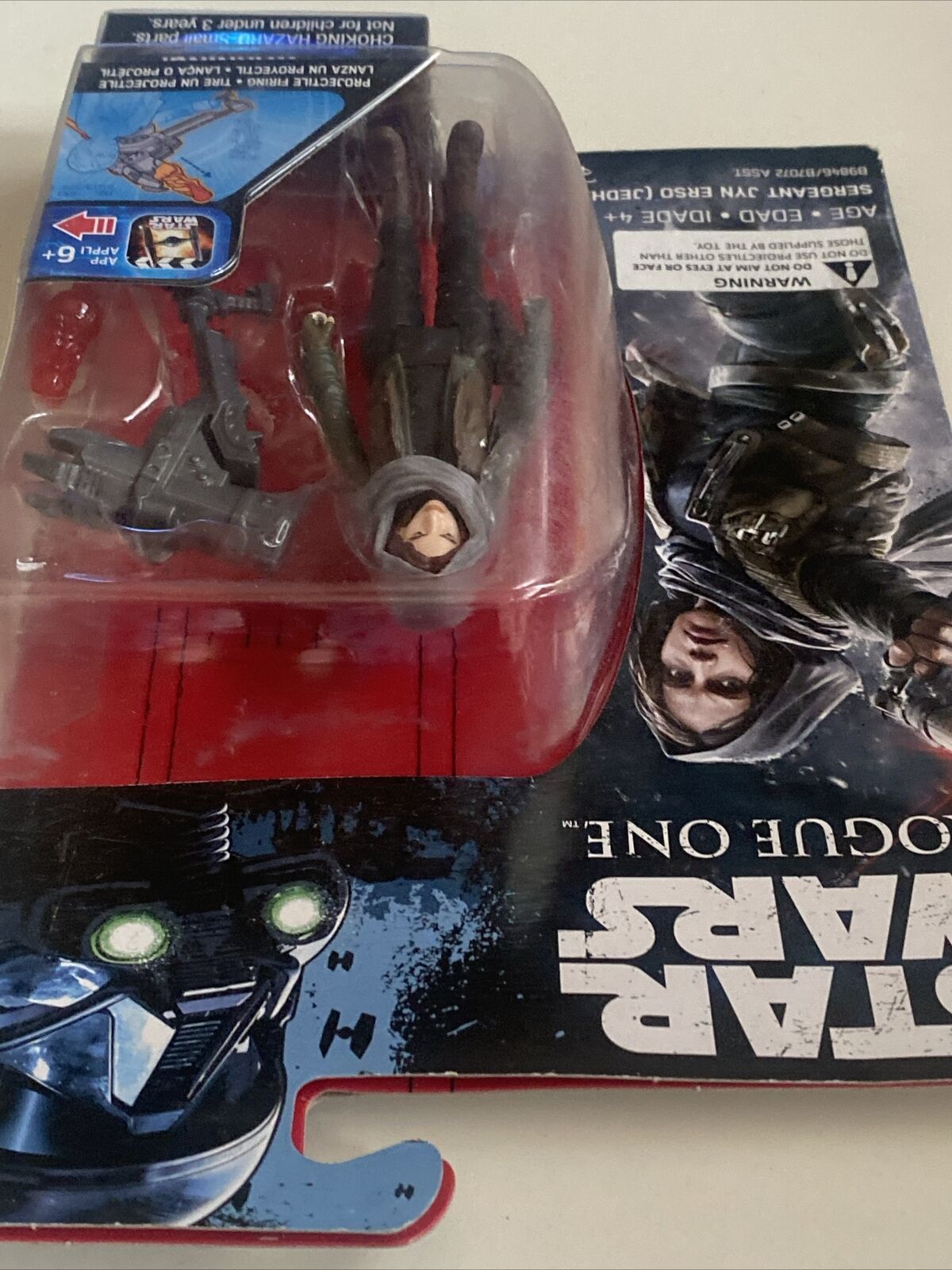 Star Wars Rogue One JEDHA Sergeant Jyn Erso Disney Hasbro Sealed NEW