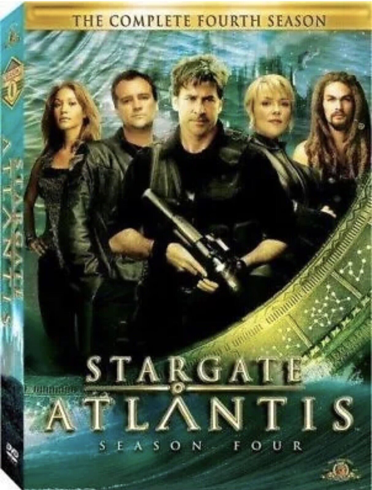 DVD Stargate Atlantis Season 4 Fourth 4th Set 5 X Disc 2007 8 Slip Case