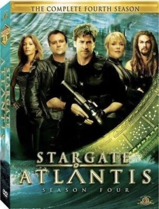 DVD Stargate Atlantis Season 4 Fourth 4th Set 5 X Disc 2007 8 Slip Case