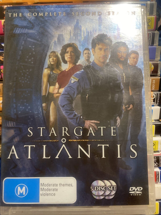 DVD Stargate Atlantis Season 2 Second 2nd 5 Disc Set 2007