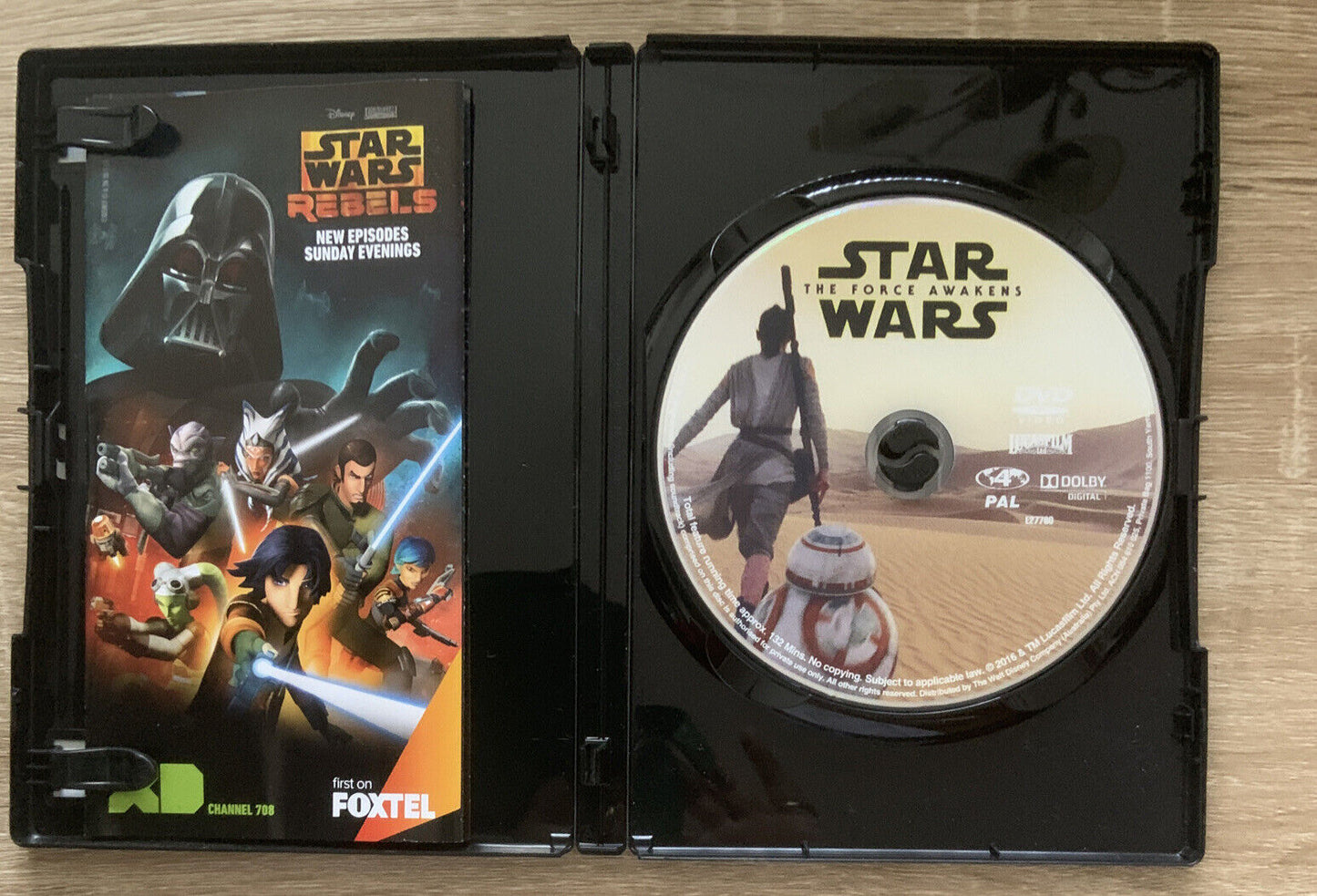DVD STAR WARS The Force Awakens R4 Sci Fi Cult Outer Space Action