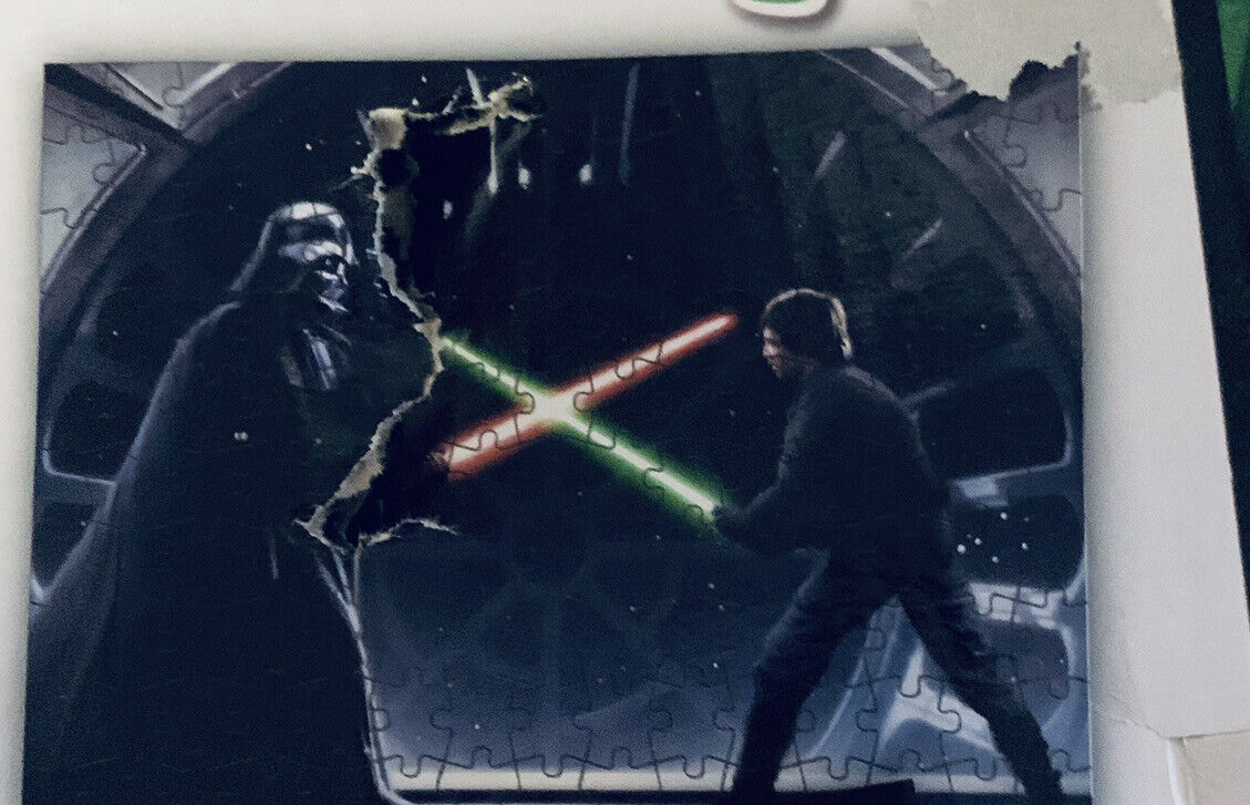 STAR WARS Super 3D Jigsaw Puzzle 5 Pack  Cardinal Lucas Film 2013 1 x Open