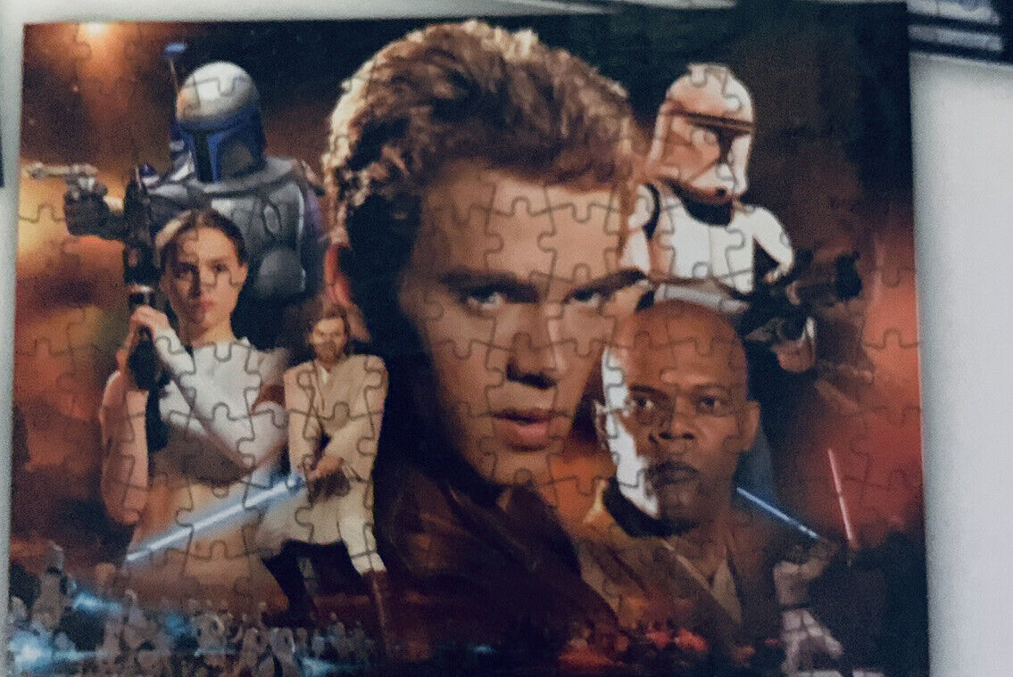 STAR WARS Super 3D Jigsaw Puzzle 5 Pack  Cardinal Lucas Film 2013 1 x Open