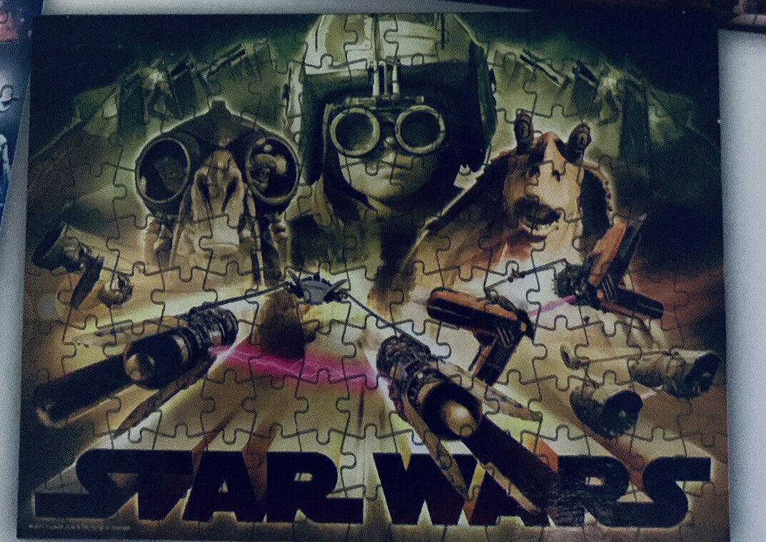 STAR WARS Super 3D Jigsaw Puzzle 5 Pack  Cardinal Lucas Film 2013 1 x Open
