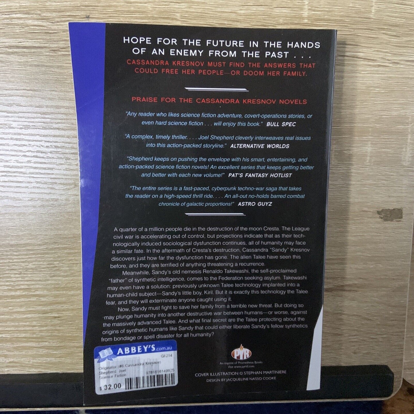 ORIGINATOR A Cassandra Kresnov Novel by Joel Shepherd Sci Fi
