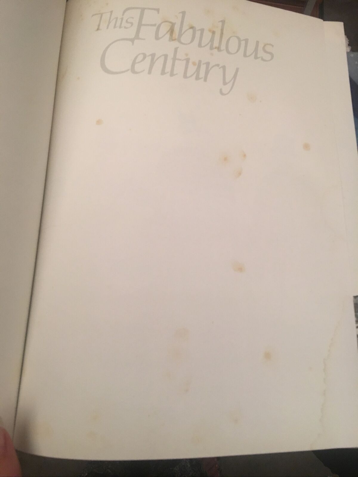 HC AUSTRALIA THIS FABULOUS CENTURY by PETER LUCK 1980 Large Book DJ Landscape