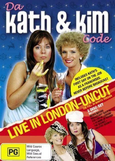 DVD Da KATH & KIM Code Live in London UNCUT R4 Aussie Humour ABC TV Show