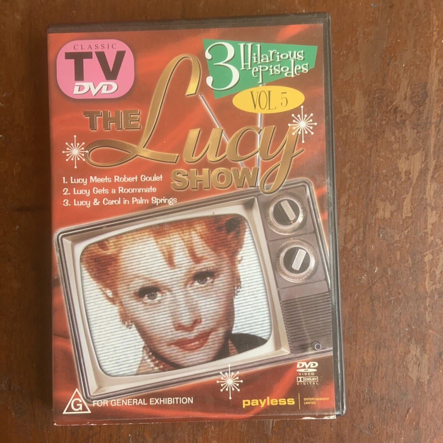 DVD THE LUCY SHOW VOL 5 3 Hilarious Episodes Slapstick Comedy Lucille Ball NEW